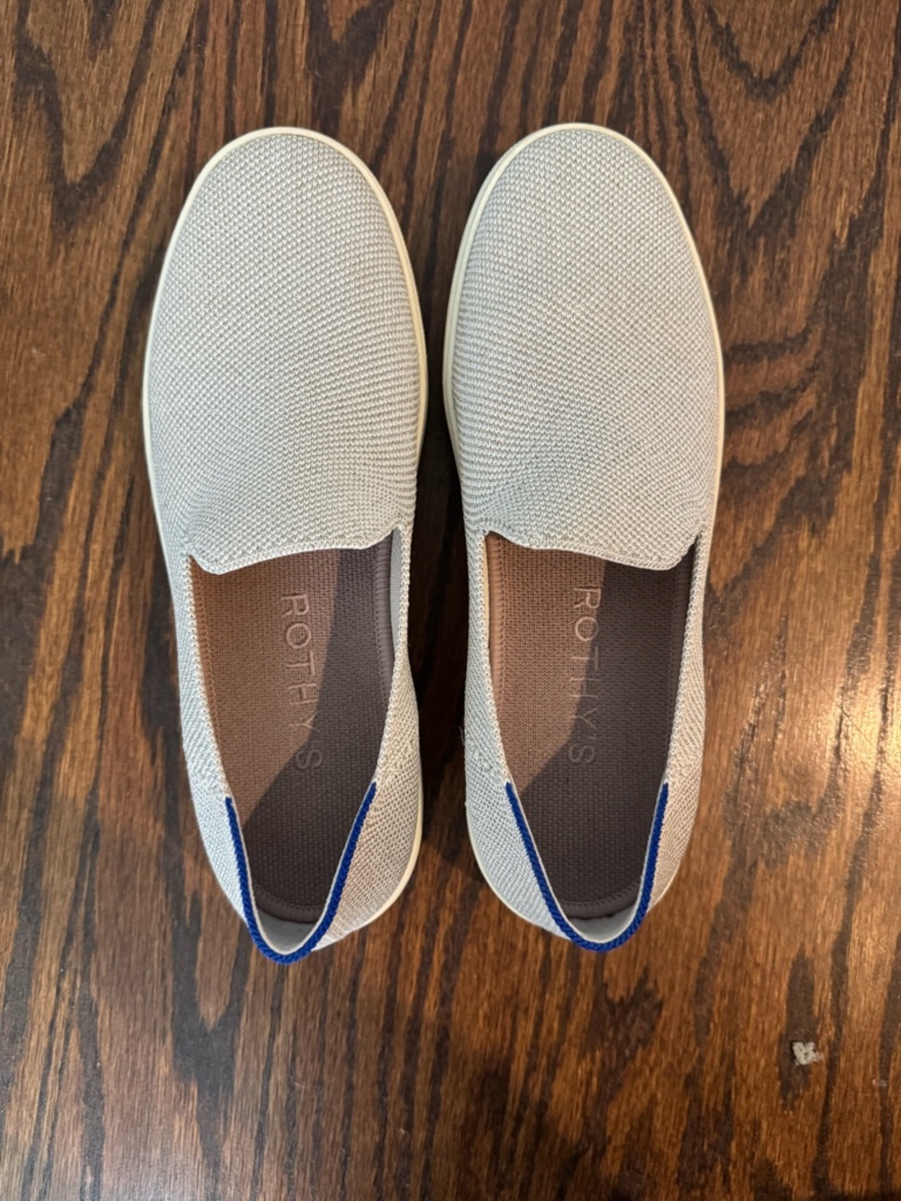 Rothy's Slip-On Sneakers in diamond twill